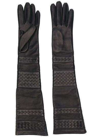 Manokhi длинные перчатки AW20MANO211A330LONGBRAIDEDGLOVES