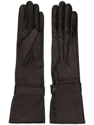 Manokhi длинные кожаные перчатки MANO215A330