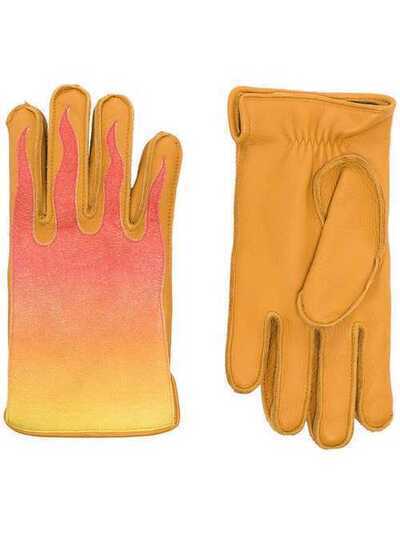 Kagawa Gloves перчатки с аппликацией FLAMEGLOVES