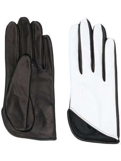 Manokhi двухцветные фактурные перчатки AW20MANO158A3SHORTGLOVES