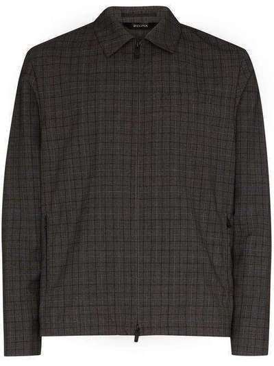 Z Zegna куртка-рубашка в клетку 7227331VBCG0