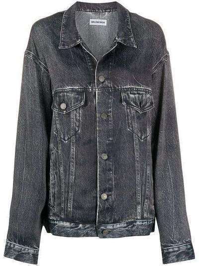 Balenciaga джинсовая куртка оверсайз 621574TIW57