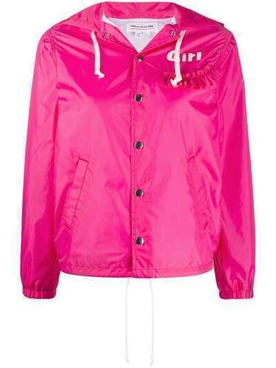 Comme Des Garçons Girl куртка Girl на молнии с капюшоном NEJ009051