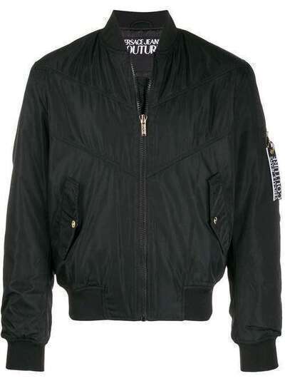 Versace Jeans Couture куртка-бомбер Etichetta Label C1GUA90825013