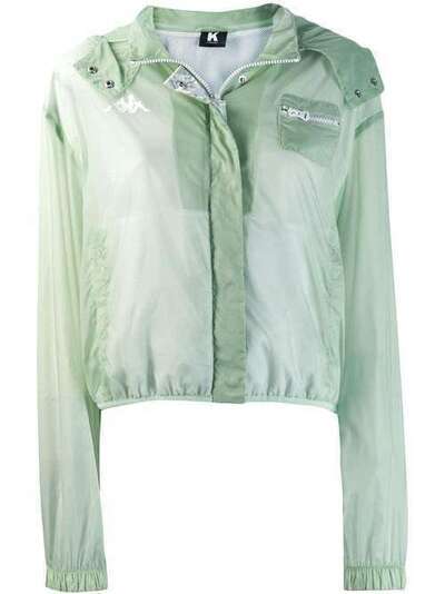 Kappa Kontroll куртка с длинными прозрачными рукавами 304N6Q0