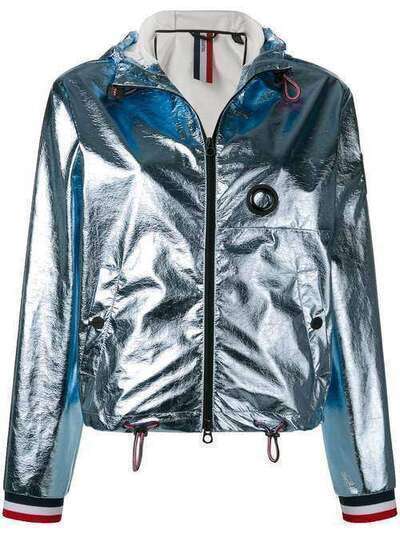 Rossignol куртка-бомбер с капюшоном и эффектом металлик RLHWL34
