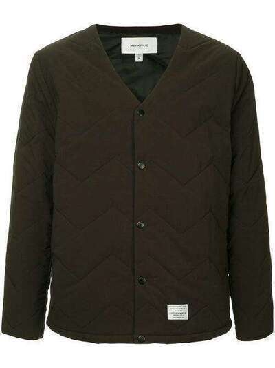 Makavelic стеганая куртка с V-образным вырезом 310841206BK