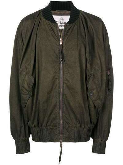 Vivienne Westwood куртка-бомбер оверсайз S25AM0247S49684