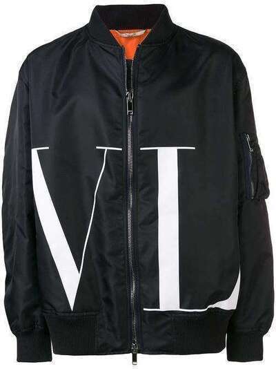 Valentino куртка-бомбер 'VLTN' RV3CIE05MGV