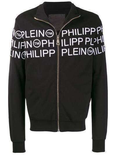 Philipp Plein куртка-бомбер с принтом Skull A19CMJB1560PJO002N