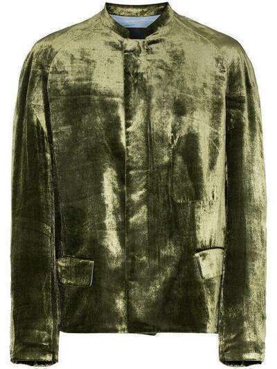 Haider Ackermann куртка с воротником-стойкой 2033011152037