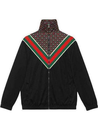 Gucci куртка оверсайз из джерси с логотипом GG 575734XJBA5