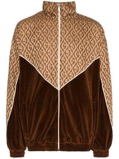 Gucci спортивная куртка с узором G Rhombus 595524XJBTB