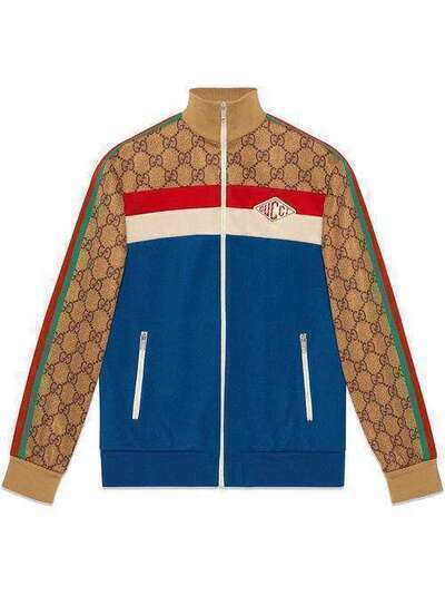Gucci куртка джерси с узором GG 526524X9V99