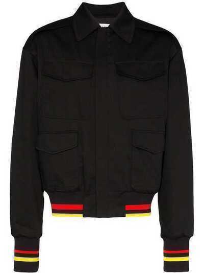 JW Anderson куртка-бомбер с накладными карманами JK04619F189999