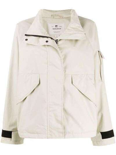Woolrich короткая куртка с воротником-воронкой 0257FRUT1974