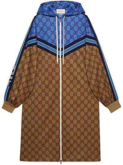 Gucci длинная куртка с узором GG 550604XJADG