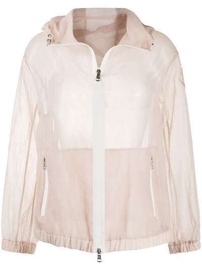 Moncler прозрачная куртка с капюшоном 1A52600C0470