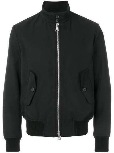 Ami Paris куртка на молнии с накладными карманами H18OW016214