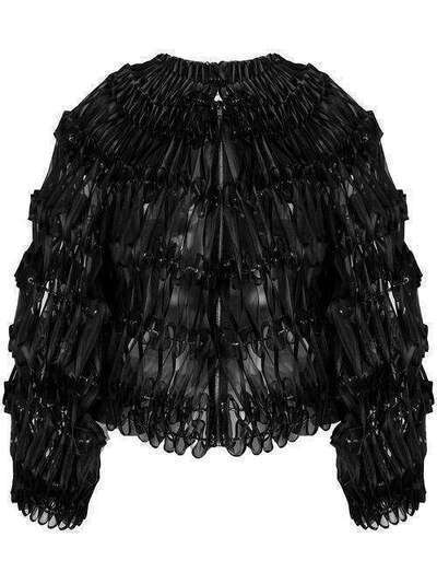 Comme Des Garçons Noir Kei Ninomiya декорированная куртка-бомбер 3CJ016051