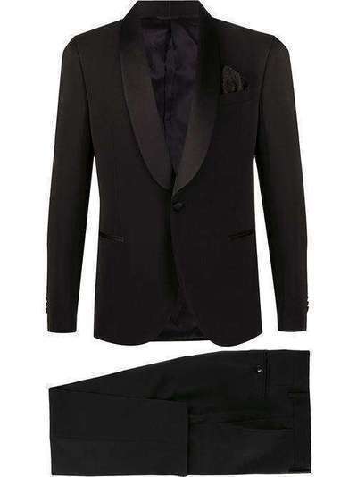 Manuel Ritz вечерний пиджак с атласными лацканами 2830AR3338203050
