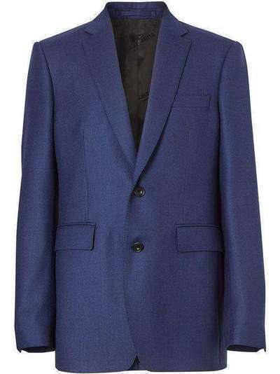 Burberry однобортный пиджак строгого кроя 8026708