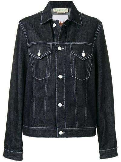 Marni джинсовая куртка с принтом JKJD0053QXS30656