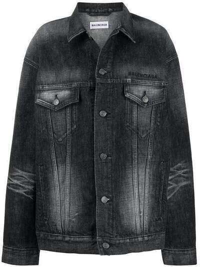 Balenciaga джинсовая куртка оверсайз 620746TIW43