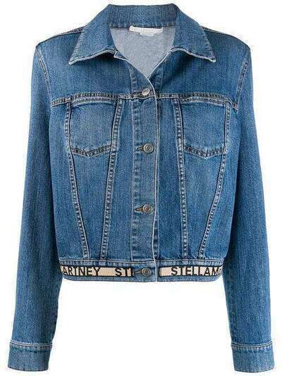 Stella McCartney джинсовая куртка с логотипом 600260SNH59