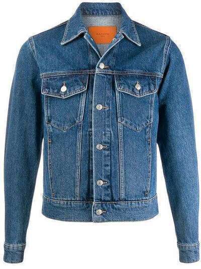 Sandro Paris джинсовая куртка узкого кроя SHPBL00209
