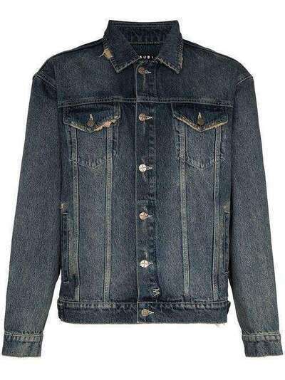 Ksubi джинсовая куртка Oh G с эффектом потертости 5000004590