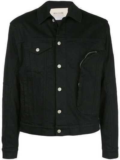 1017 ALYX 9SM джинсовая куртка с карманом на молнии AAM0U0056FA03