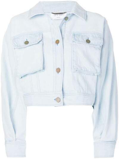 Alberta Ferretti укороченная джинсовая куртка 5040141