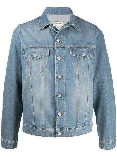 Zadig&Voltaire джинсовая куртка Base с вышивкой SJCT3402H
