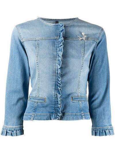 LIU JO укороченная джинсовая куртка UA0104D4434
