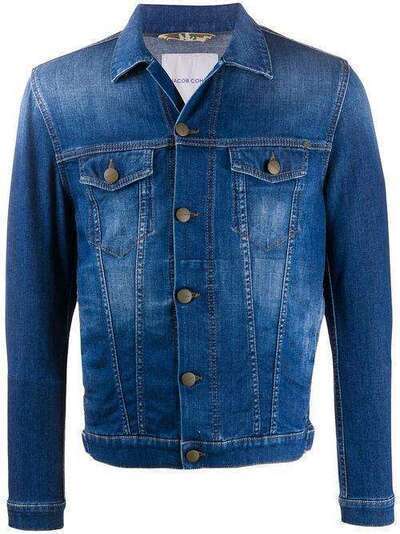 Jacob Cohen джинсовая куртка с эффектом потертости J806401372W55301