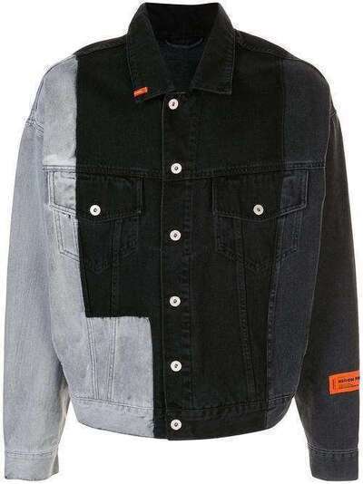 Heron Preston джинсовая куртка с контрастными вставками HMYE005S20797006R119