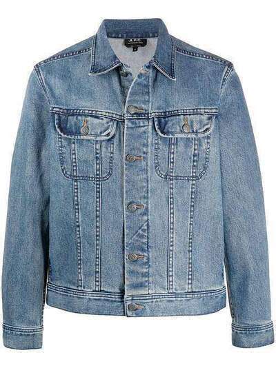 A.P.C. джинсовая куртка COZZKH02223