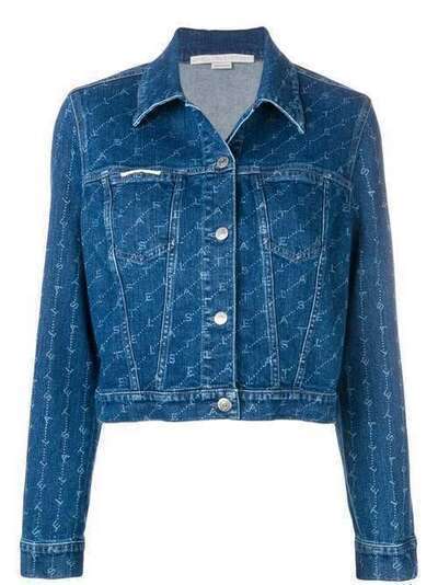Stella McCartney джинсовая куртка с монограммами 548560SMH40
