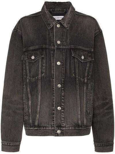 Balenciaga джинсовая куртка с логотипом 529177TBP47
