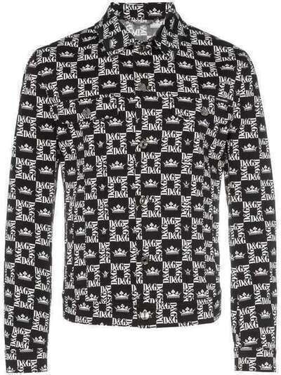 Dolce & Gabbana джинсовая куртка с логотипом G9OH7TFSFIG