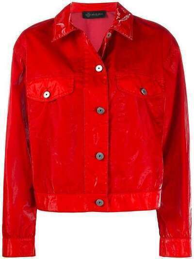 Mr & Mrs Italy куртка контрастной текстуры с жатым эффектом XJK0138