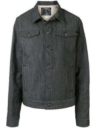 Undercover джинсовая куртка с принтом UCY1202