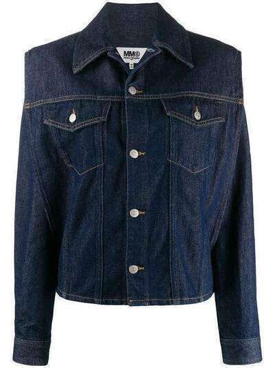 Mm6 Maison Margiela укороченная джинсовая куртка S52AM0142S30460