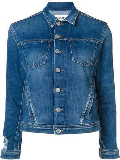 L'Agence джинсовая куртка на пуговицах 1321RDMD
