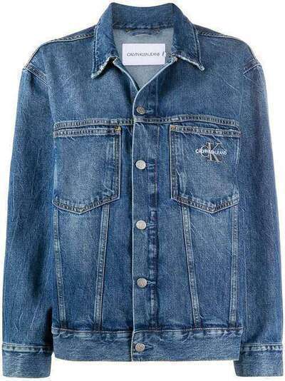 Calvin Klein Jeans джинсовая куртка со вставками J20J213162
