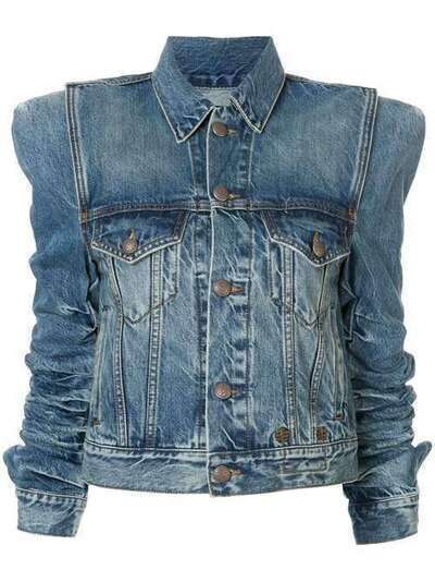 R13 джинсовая куртка со сборками R13W5670919