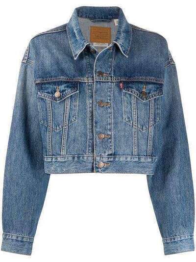 Levi's укороченная джинсовая куртка 85294
