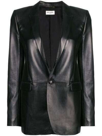 Saint Laurent leather blazer 536465YC2TE