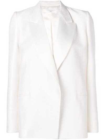 Victoria Beckham двубортный пиджак-смокинг JKSTR51007APAW19